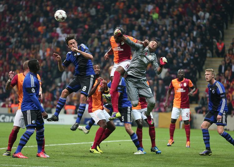 SKADET. For to uger siden blev Fernando Muslera passeret en enkelt gang i kampen mod FC København. 