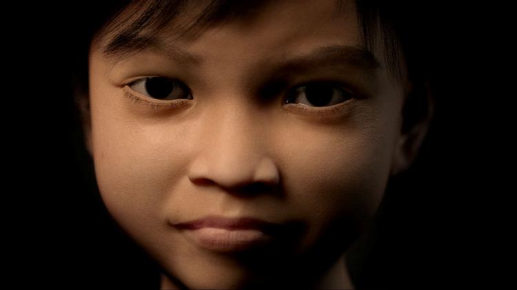 Pædofili. Billedet viser den animerede filippinske pige, Sweetie, som organisationen Terre des Hommes har brugt som lokkedue til at opspore pædofile på internettet. 