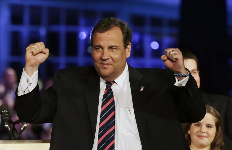 Genvalgt. Chris Christie er interessant på den store arena i USA, fordi han ofte nævnes i gruppen af republikanske topnavne, der kan komme i spil som partiets præsidentkandidat, når Barack Obamas anden og sidste embedsperiode udløber. 