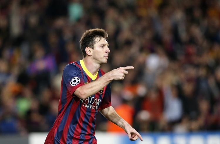mål. Man kunne i Barcelonas kamp mod Celtic se, at Lionel Messi endnu ikke er oppe i det højeste gear. Men nu scorer han mål igen, så træneren er begejstret. 