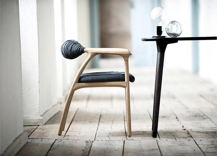 Design. På designmessen Blickfang er det muligt at opleve design på nært hold. Stolen på billedet er designet af danske Trine Kjaer 