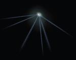 HALER. Her ses en illustration af halerne, som Hubbleteleskopet har registreret blive skud ud fra asteroiden P/2013P5. 