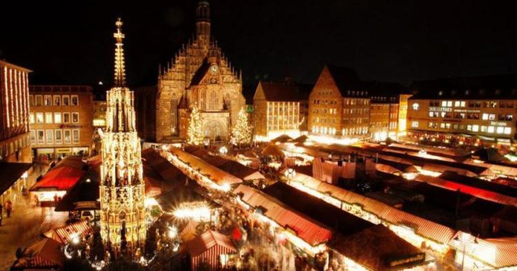 Der er masser af julestemning i den sydtyske by Nürnberg. Læserfoto: Kasper Bæk 