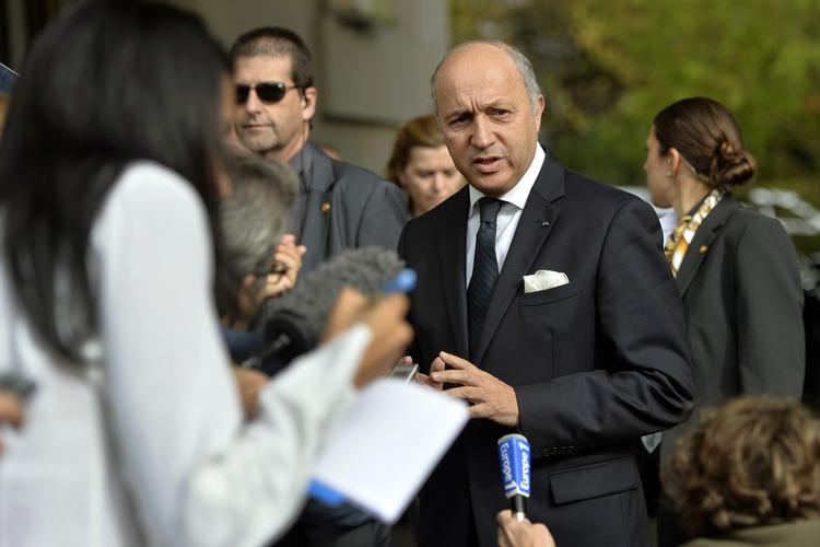 HARDLINER. Frankrigs udenrigsminister, Laurent Fabius, understreger, at franskmændene ikke vil acceptere en »taberaftale« om Irans atomprogram. 