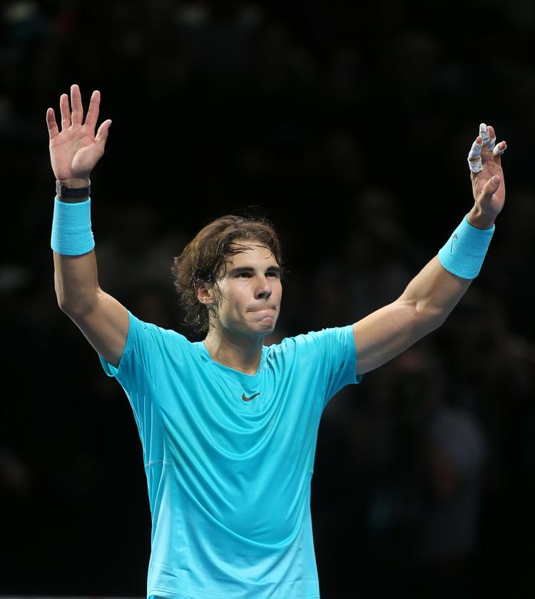 Finalist. Nadal møder enten Novak Djokovic eller Stanislas Wawrinka i sæsonens sidste kamp. 