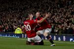Drømmeduo. Wayne Rooney og Robin van Persie var oplægger og målscorer i Uniteds 1-0-sejr. 