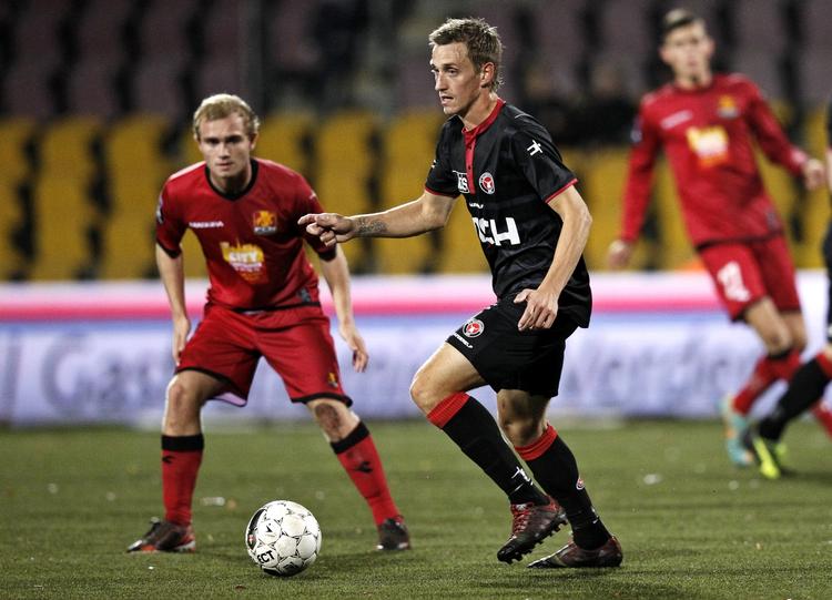 Specialist. Danny Olsen er en af to FCM-spillere der er god til at servicere holdkammeraterne med frisparksindlæg. 