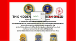 Relancering. Personerne bag det nye Silk Road sender en hilsen til FBI ved at genanvende en redigeret version af det billede, forbundspolitiet uploadede på siden, da FBI 2. oktober endelig lykkedes at lukke The Silk Road ned. 
