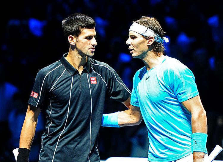 kongerne.  Rafael Nadal og Novak Djokovic har tilsammen vundet over 100 titler, og de tager formentlig også godt for sig i den kommende sæson på ATP-turen. 