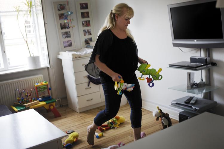 Uvished. Katarina Panduro har efter sin graviditet længe ikke vidst, hvornår hun kunne få lov til at vende tilbage til Diakonisstiftelsen på Frederiksberg. Hun startede i oktober på skolen igen. 