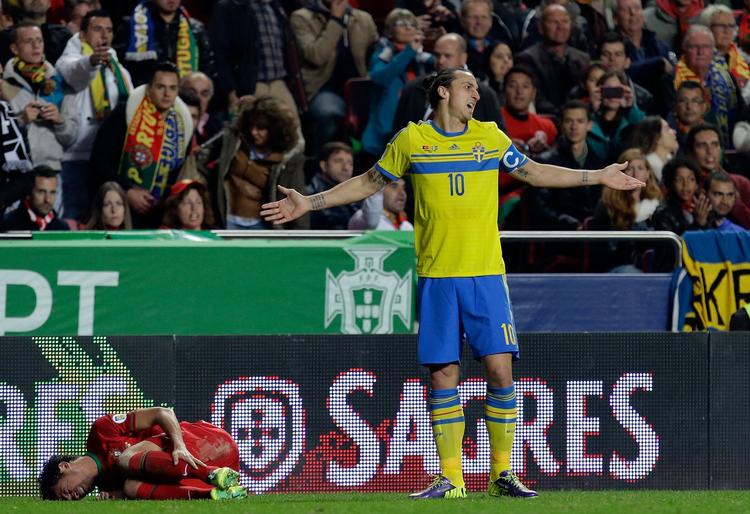 app-udtalelse. Medierne var ikke begejstret for Zlatan Ibrahimovic' indsats mod Portugal, men svenskeren var selv godt tilfreds. 