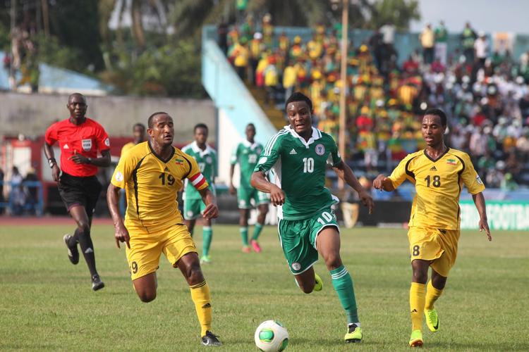 VM-klar. Nigeria er videre til VM i Brasilien med en samlet sejr over to kampe på 4-1 mod Etiopien. 