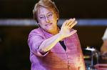 Chile. Michelle Bachelet har fået flest stemmer i Chiles præsidentvalg. 