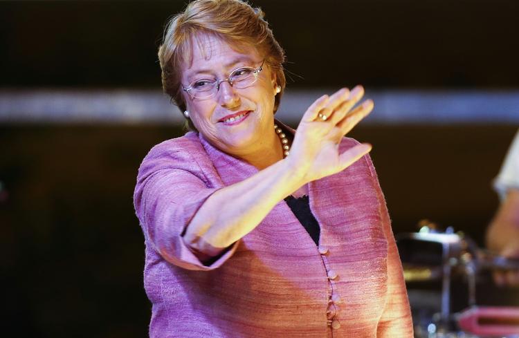 Chile. Michelle Bachelet har fået flest stemmer i Chiles præsidentvalg. 