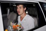 drama. Magnus Carlsen ankommer til VM-matchen i Chennai, Indien. 