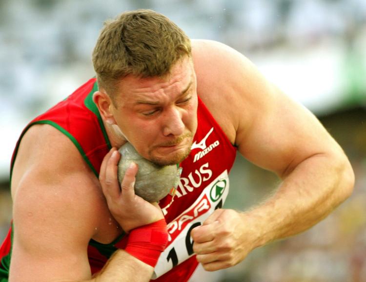 AFSLØRET. Sidste år var Andrei Mikhnevich blandt dem, der fik frataget sin medalje fra VM i atletik i 2005. 