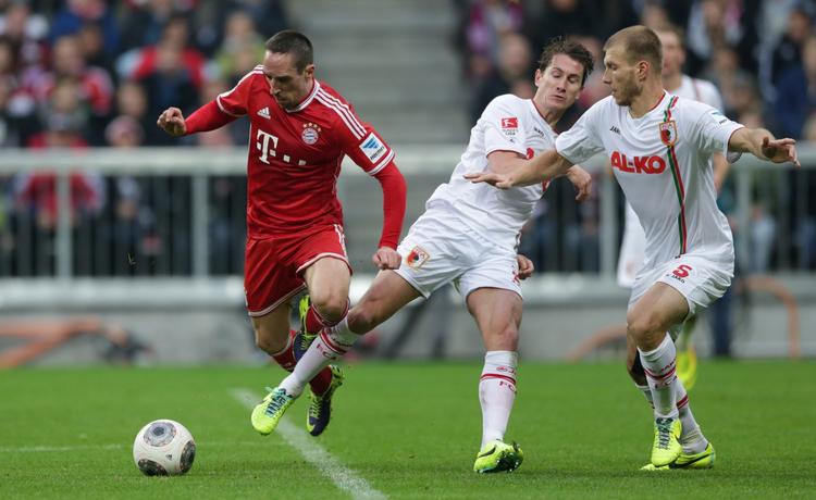 savnet. Franck Ribery (tv) er i spil til titlen som Europas bedste spiller. 