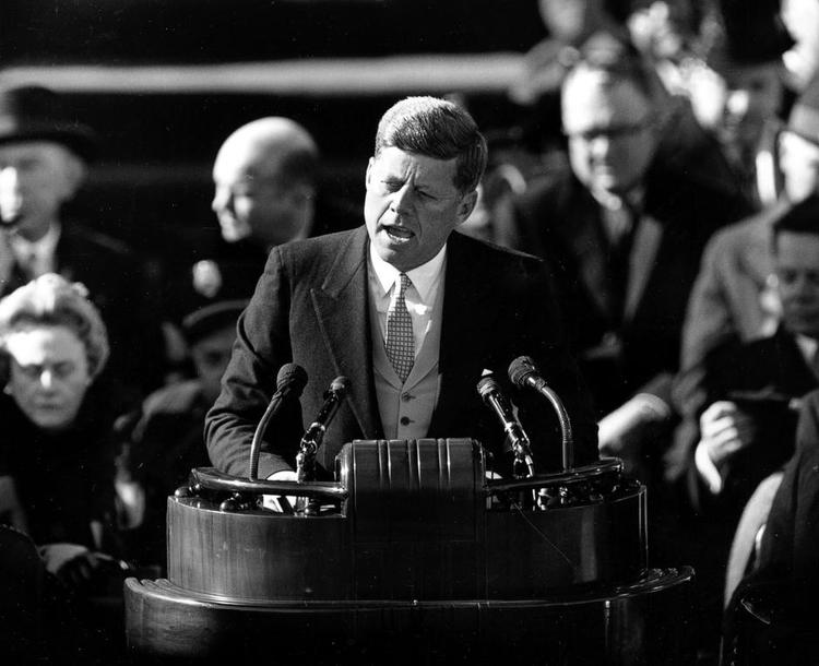Milepæl. John F. Kennedy blev i 1961 indsat som USA's 35. og første katolske præsident. 