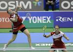 double. Kamilla Rytter Juhl (tv) og Christinna Pedersen har slået sig i endnu en stor semifinale. 