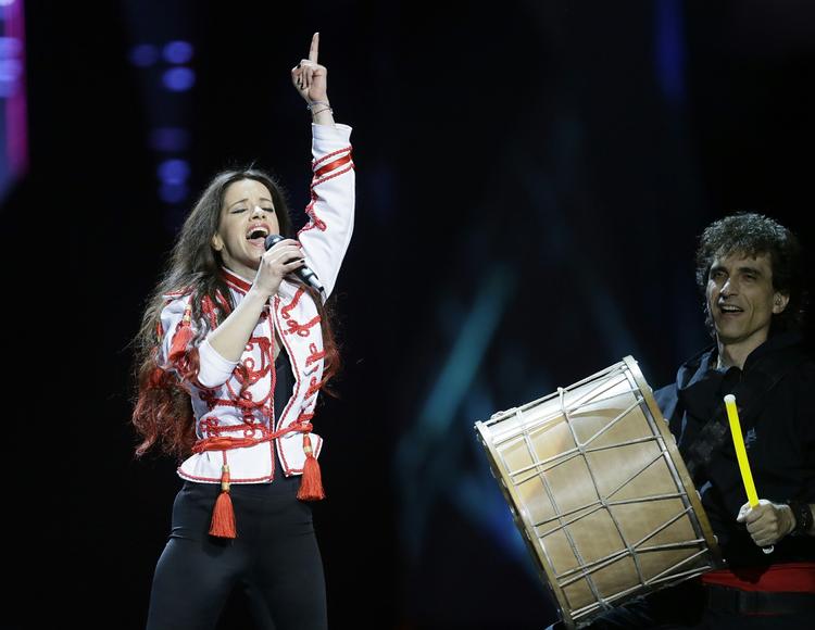 Sangkonkurrence. Den bulgarske delegation til Melodi Grand Prix tidligere i år, Elitsa Todorova og Stoyan Yankulov, nåede aldrig til finalen. 