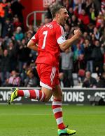 Rutineret. Rickie Lamberts fine spil for Southampton har gjort ham til landsholdsspiller for England i en alder af 31 år. 