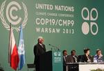 Kompromis. Klimaminstre og beslutningstagere fra hele verden er samlet til klimakonferencen COP19 i Polen. Foreløbigt er de blevet enige om en topmødetekst. 