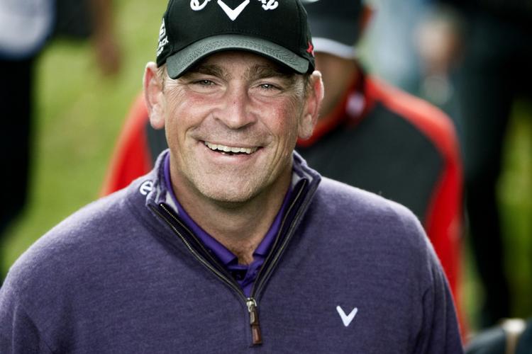 Toer. Den 42-årige golfveteran Thomas Bjørn viste i dag, at han fortsat er i stand til at spille lige op med sportens bedste. - Foto: 