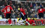 Mål Wayne Rooney var på pletten på Cardiff City Stadium og er nu oppe på 6 scoringer i ligaen i denne sæson. 