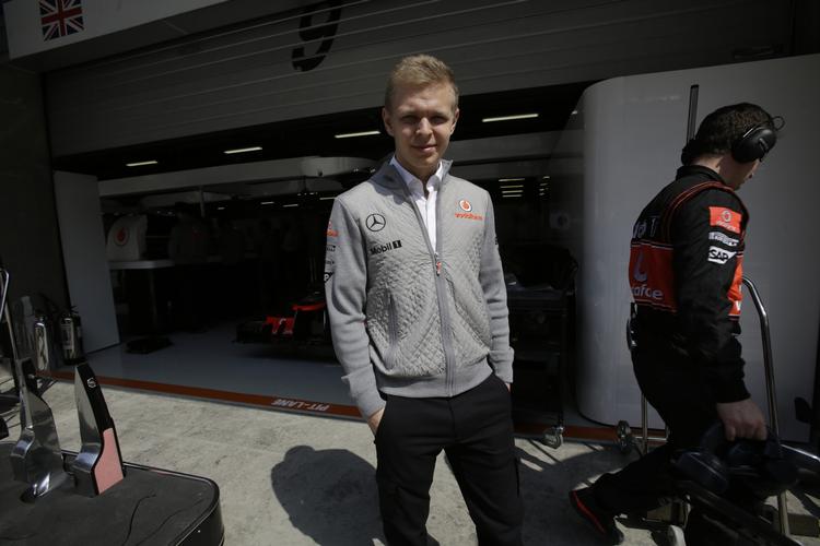 Ny. Kevin Magnussen debuterer i formel 1 i marts 2014 ved det australske grandprix. 