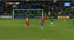 skruebold. Steffen Ernemann scorer årets mål i Norge 2013. 