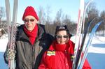 Trofaste. Lis og Ib Christian Jensen har en enkel gang ladet sig overtale til at holde skiferien et andet sted end Rauland, hvor de har været 46 gange. FOTO: Anette Claudi 