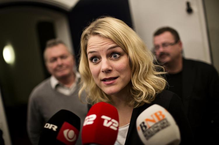 SKUFFET. Johanne Schmidt-Nielsen mener ikke, at Enhedslisten har stået for stejlt på sine krav i finanslovsforhandlingerne. 