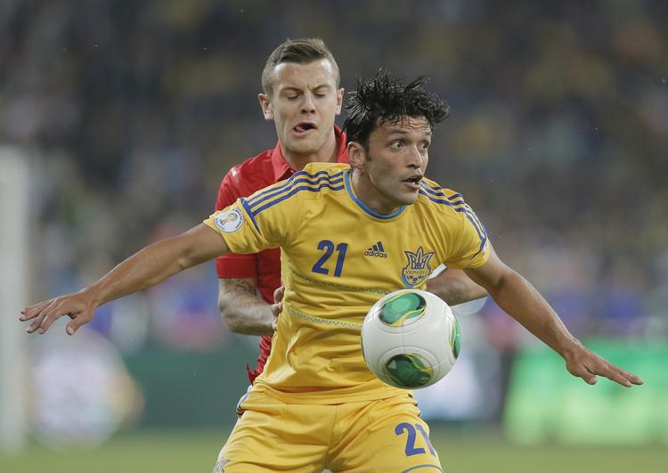 FORFULGT. Med sin brasilianske baggrund er Edmar upopulær blandt dele af de ukrainske tilskuere. 