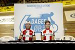 SKILT. Sidste sæson kørte Lasse Norman Hansen og Michael Mørkøv sammen i Ballerup. 