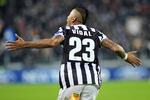 HATTRICK. Alle tre mål blev scoret af chileneren Arturo Vidal. 
