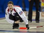 Semifinalist. Med en perfekt sten i niende ende afgjorde skipper Lene Nielsen kampen mod Rusland. 