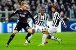presset. Nicolai Jørgensen (t.v.) og resten af FCK-holdet måtte efter kampen mod Juventus erkende niveauforskellen. 