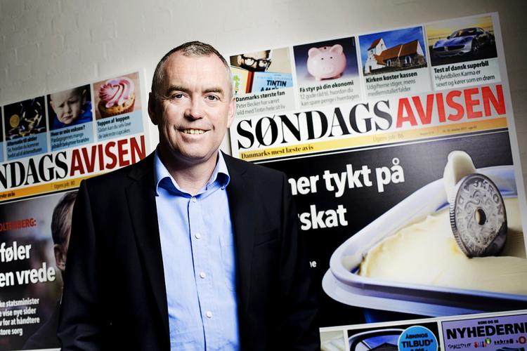 Medier. Arne Ullum, chefredaktør for Søndagavisen, som er ejet af North Media, er en del af konkurrencen blandt lokalaviser i København. 