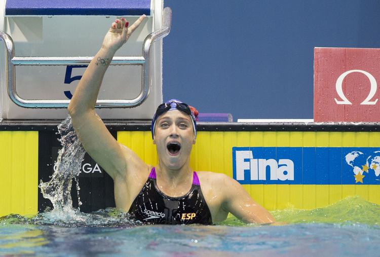 Medaljemaskine. Spanieren har vundet  22 medaljer ved EM, VM og OL siden 2007. Nu er hun også indehaver af to verdensrekorder. 