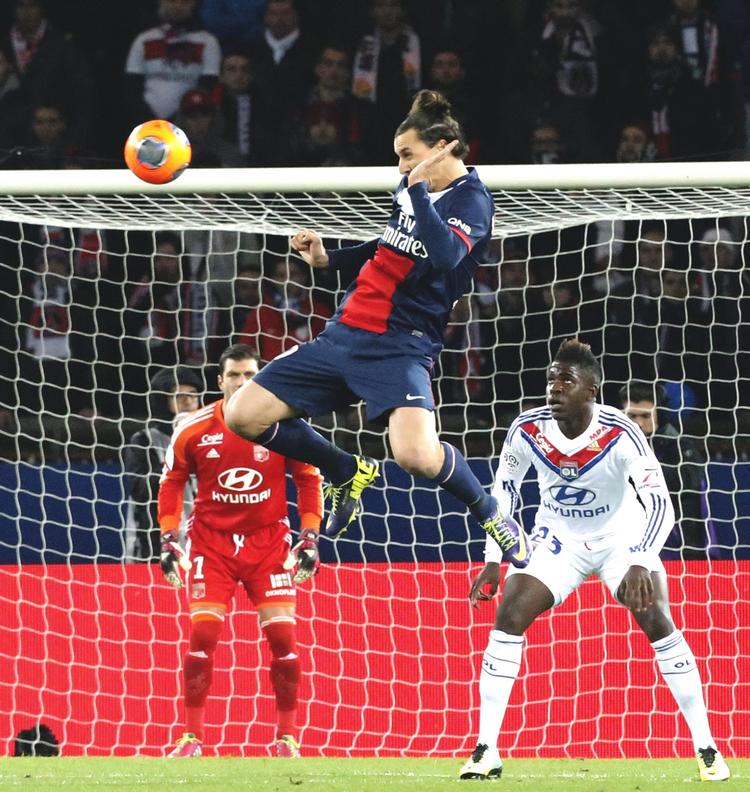 Topscorer. Ibrahimovic er oppe på 11 mål i ligaen i denne sæson. 