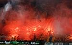 BALLADE. Det udviklede sig voldsomt, da Brøndby- og FC Københavns fans efter lokalopgøret skulle forlade stadion. 