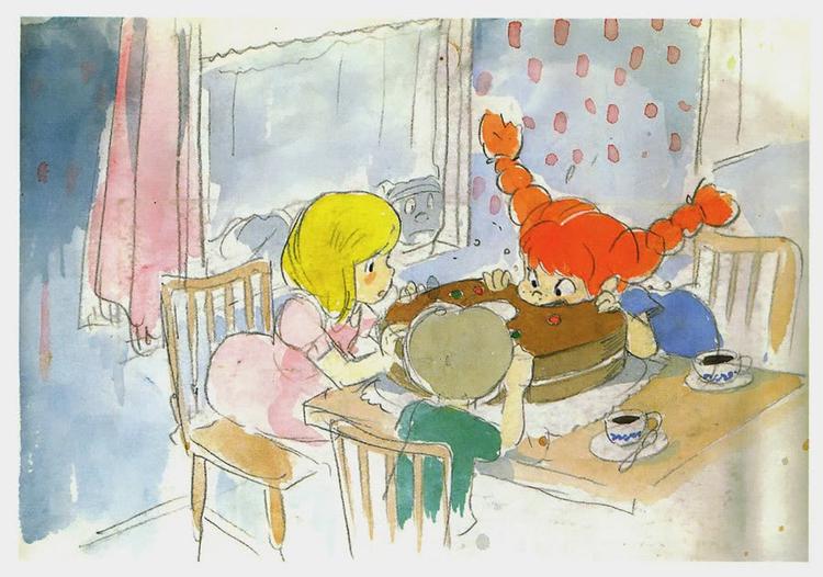 Pippi. Billederne er offentliggjort af Miyazaki og Studio GHIBLI Live Journal page. 