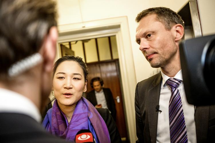 Kabale. Anna Mee Allerslev (R) og Carl Christian Ebbesen (DF) kan begge sætte sig i borgmesterstolen i de kommende fire år. 
