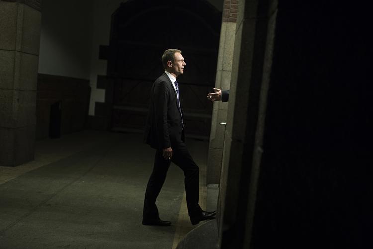 MØNSTERBRYDER. »Man skal jo begynde et sted«, siger tidligere kultur- og fritidsborgmester Pia Allersvlev (V) til Carl Christian Ebbesen, som overtager posten efter hende. 