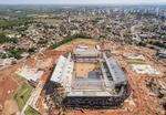 byggerod. Stadion i Cuiaba er et af spørgsmålstegnene før VM-slutrunden indledes til sommer. 