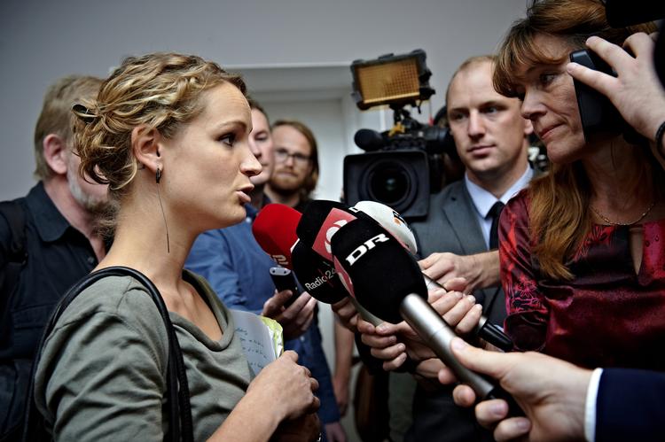 Utilfredshed. Enhedslistens retsordfører, Pernille Skipper,  er ikke tilfreds med Bødskovs udtalelser om, at det var af hensyn til efterretningstjenestens arbejde, at retsudvalget ikke fik den sande forklaring på aflysningen af et besøg på Christiania i februar sidste år. - Foto: 