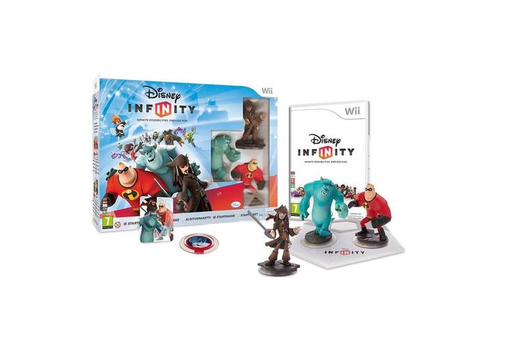 Trio. Sully, Jack Sparrow og Hr. Utrolig er den lidt skæve trio som følger med i startpakken fra Disney Infinity. 