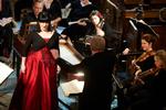 Halleluja. Sprød barokmusik smelter sammen med operaagtig solosang og smægtende kor i gamle Händels 'Messias'. Her ses Maija Skille fra sidste års opførelse. 