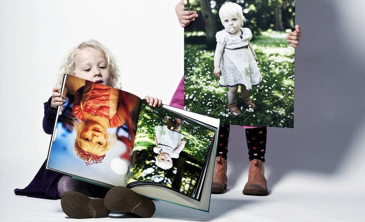 Fotoflot. Hvis du vil give de unger væk - i hvert fald på print - så er der her en række muligheder. 