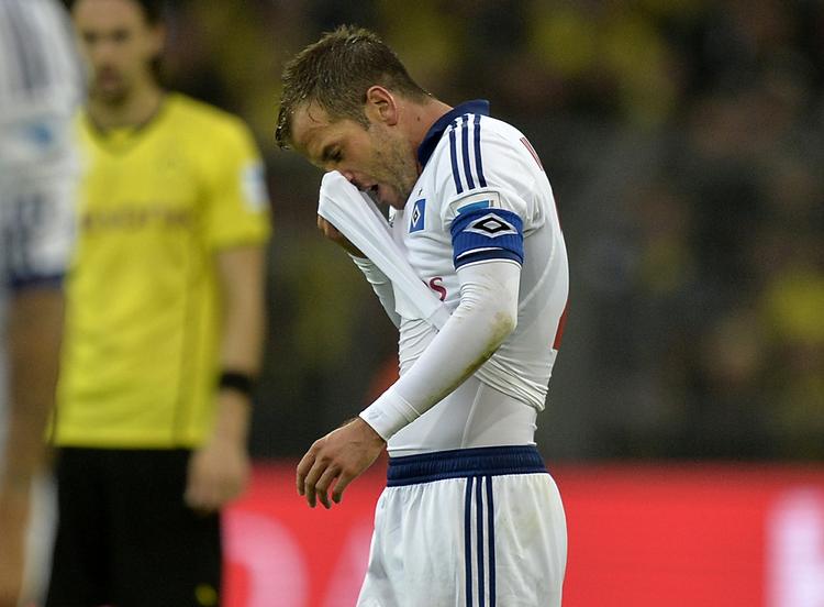 familietragedie. Rafael van der Vaart har gjort det godt for HSV efter skiftet fra Real Madrid, hvor stjernen ikke slog til. 